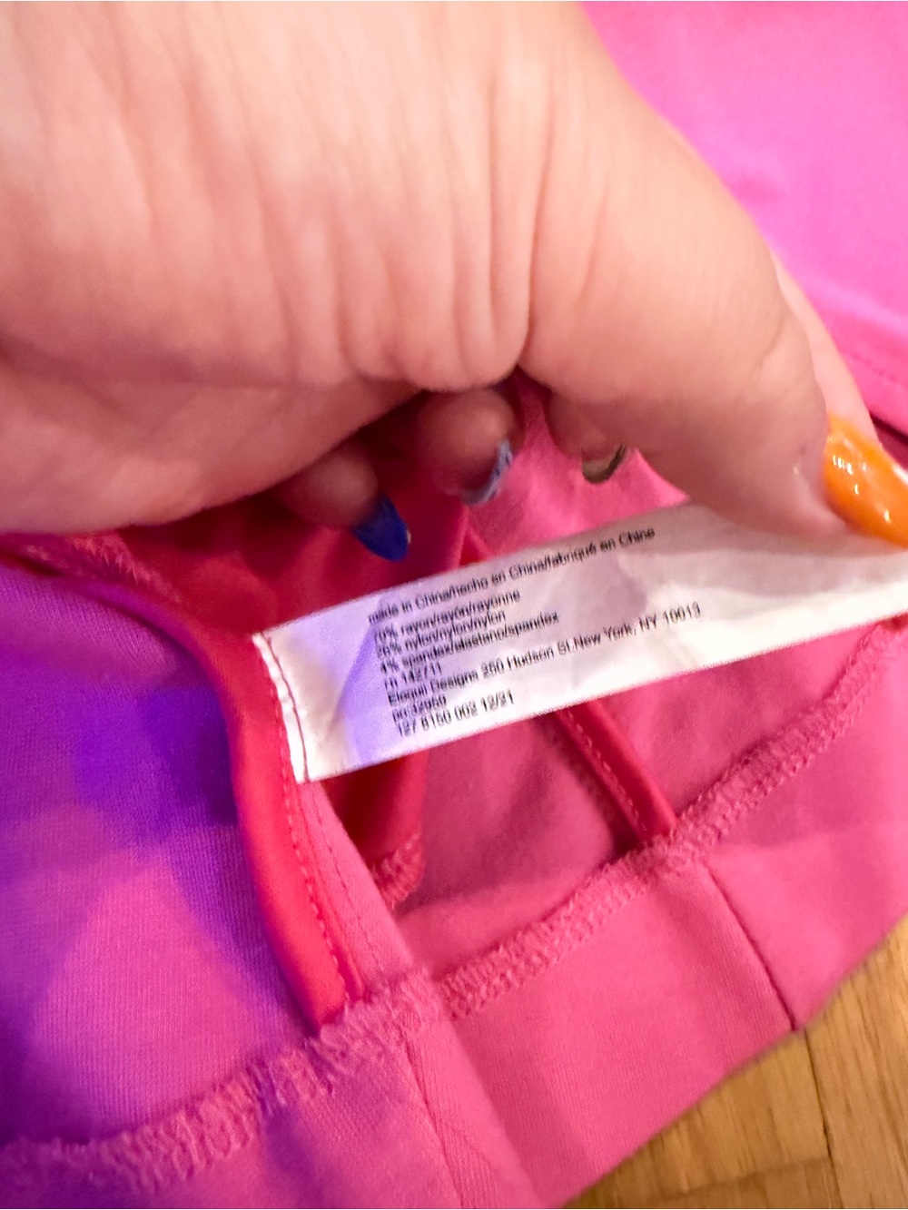 Eloquii Hot Pink Double Breasted Blazer Size 16 - Picture 5 of 5
